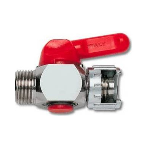 GAV RBL/2 Кран шаровой линейный, наружная резьба 1/4" — байонет, 10 шт.