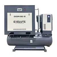 Винтовой компрессор EXELUTE EXDM-RD 22/8 (IP54), 3300 л/мин, 8 бар, ресивер 300 л