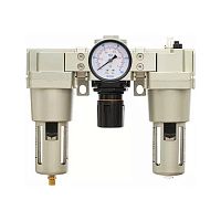 INDUTECH AC5000-F10D-XLN01, 4000 л/мин, 5 мкм, 0.05~0.85 МПа, G1", н.о. авт. отвод конд.