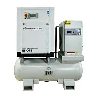 ET-COMPRESSORS OFS 3.7-08-200 PM ES, 380 л/мин, 8 бар, ресивер 200 л, осушитель