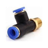 Тройник быстроразъёмный/резьбовой прямой KQY16-G04-XRT02, б/р 16 - G1/2''