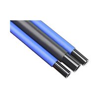 INDUTECH TRBU1612BU-50-XNV01, ПУ/ПВХ UL94-V0, диам. 16/12 мм, синяя, рулон 50 м