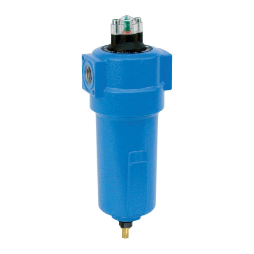 Магистральный фильтр REMEZA R0106-R-PI, 2000 л/мин, 1 мкм, 3/4", авт. конденсатоотводчик