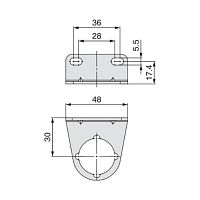 INDUTECH IR20P-501AS-XLC05 Крепёжный угольник для IR2000