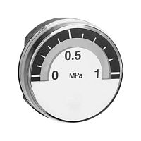 INDUTECH G27-10-R1-XLC05 Манометр, Ø 26 мм, R1/16", 0-1.0 МПа