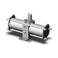 INDUTECH VBA43A-F04GN-XKV01, G1/2", 2:1, 1600 н.л/мин, выход до 1,6 МПа