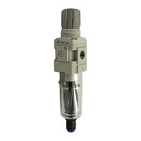 INDUTECH AW30K-F03D-B-XLC05, 1500 л/мин, 5 мкм, 0,05~0,85 МПа, G3/8", н.о. авт. отвод конд.