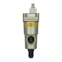 SMC AFF2B-F01D-T, 300 л/мин, 3 мкм, G1/8", н.о. авт. конд., с индикатором