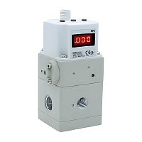 INDUTECH ITVX2030-34F3BL-XTP01 Э/П преобразователь, G3/8", 0,01…3 МПа, вход 0-10 В, выход 4-20 мА