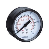 INDUTECH G36-10-01-XLN01 Манометр, Ø 42 мм, R1/8", 0-1.0 МПа / 0-150 psi