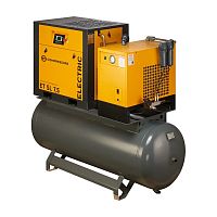 Винтовой компрессор ET-COMPRESSORS SL 7,5-10-500 ES (IP55), 850 л/мин, 10 бар, ресивер 500 л