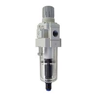 INDUTECH AW40-F02D-B-XLC05, 2400 л/мин, 5 мкм, 0,05~0,85 МПа, G1/4", н.о. авт. отвод конд.