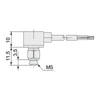 INDUTECH PSE543-M5-XKV01 Датчик давления/вакуума, M5, -100…100 кПа, 1-5 В, ±2 %